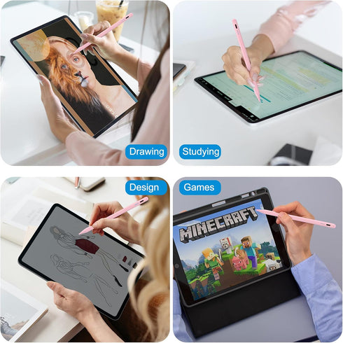 Stylus Pen for iPad 9th&10th Generation, Pencil with Palm Rejection for (2018-2023) iPad Pro 11&12.9 inch, iPad Air