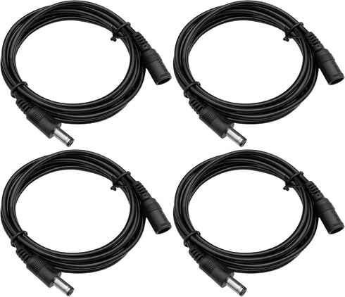 ANLINK 4 Pack 3ft 1M DC Power Extension Cable, Premium Pure Copper DC
