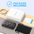 BLAVOR 10000mAh Magsafe Portable Charger, Magnetic Wireless Power Bank with Built-in Cables and iWatch Charger, Fast
