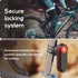 TUSITA Bike Seat Post Mount for Garmin Varia RTL510 RTL515 RVR315, Rearview Radar - Compatible with Round, D Shaped,