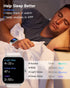 Smart Watch for Women with Alexa, 1.8" IP68 Fitness Tracker, Heart Rate/Sleep Tracker, Compatible with Android & iOS
