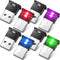 Frienda 4 Pieces Mini USB LED Light, Car LED Interior Lighting 5v