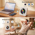 Gueray CD Player Portable Bluetooth Desktop CD Player for Home with Timer Built-in HiFi Speakers with LCD Screen
