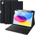 Wenlaty for iPad (A16) 11th/10th Generation Case with Keyboard - Detachable Wireless, Thin