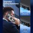 iPhone 15 Magnetic Case Waterproof with Built-in Screen Protector, Heavy Duty Dustproof Full Body Cover, Black 6.1 Inch