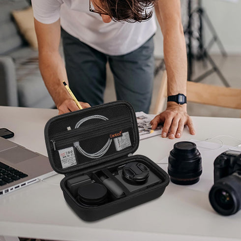 Canboc 4K Digital Camera Case for Femivo/brewene/zheozeig/VETEK, Vlogging Camera Bag with Removable Shoulder Strap,