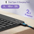 Fintie Keyboard Case for iPad Air 13-inch (M2) 2024, Soft TPU Back Cover with Detachable Bluetooth Keyboard