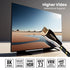 Certified HDMI Cable 6FT (HDMI 2.1 10K 8K) Ultra High Speed HDMI HDR 48Gbps eARC VRR Dolby Atmos Vision for PS5 Xbox