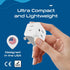 Ceptics Australia Power Plug Adapter, 2 in 1 Type I, US to Australia, China, New Zealand, 3 Pack