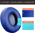 SOULWIT Replacement Ear Pads for JBL E35 E45 E45BT Bluetooth Headphones, Softer Protein Leather, Blue