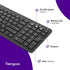 Targus Midsize Multi-Device Bluetooth Keyboard - Compatible with Chrome OS, Windows, macOS, iOS, and Android (AKB863US) by Targus