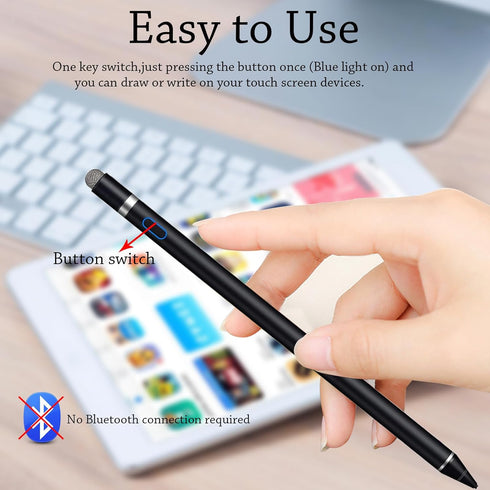 DOGAIN iPad Pencil for Touchscreen, Active Digital Fine Point Stylus Pen Compatible with