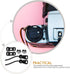 DECORNIJIA Set Camera Strap Connectors and Triangle Split Rings Replacement with Leather Protector Covers and Thick