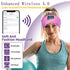 Wireless Bluetooth Headphones for Sleeping - Adjustable Sleep Headband for Side Sleepers, Women (Rose Red)