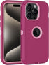 Shop iPhone 15 Pro Max Case - Heavy Duty, Full Body Rugged, Built-in Screen Protector, Shockproof & Dustproof