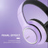 LORELEI X8 Over-Ear Wired Headphones with Microphone, 1.45m Tangle-Free Nylon Line & 3.5mm Plug, Lightweight Foldable
