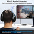 BJardinier 3.5mm 4K*2K@30HZ, 3D, 1080P PS3, PS4, PS5 HDMI Audio Extractor Splitter,HDMI to Audio Adapter, Compatible