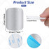 SULIKJHUI 30 Pack 2.56x1.77 Inch (0.02 Adhesive Metal Plate for Magnets, Metal Strips for Magnetic Mount, Steel Sheets