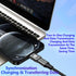 USB C to Lightning Adapter 20W PD Fast Charging Data Transfer, 2 Pack USB C Female to Lightning Male Adapter