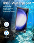 Beeasy Waterproof Case for Samsung Galaxy S23 Ultra, Compatible with MagSafe, 360 Degree Protective Case - Black