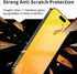 Privacy Screen Protector for iPhone 14 Pro and 15, Anti Spy Tempered Glass Full Coverage with Installation Frame