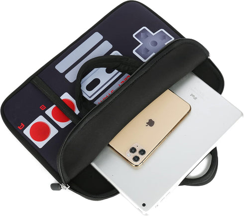 11.6" 12.2 inches Laptop Sleeve Case, Waterproof Neoprene Handle Sleeve for Kids, Men, Women with Two Pockets