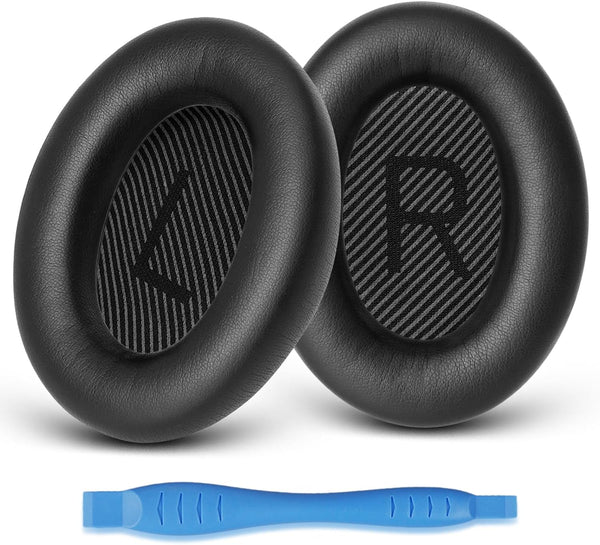 Ear Pads Cushions Replacement for Bose QC35 ii, QC35, QC45, Earpads for Bose QuietComfort 45 35ii 35 Headphones
