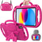 AVAWO Kids Case for iPad 11th Generation 11 Inch 2025 & iPad 10th Generation 10.9" 2022, Shockproof Rugged Cover Rose