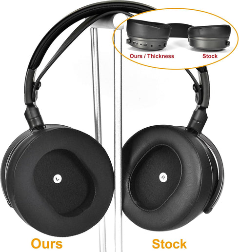 Maxwell Cushions, Cooling Gel Replacement Earpads Compatible with Audeze Maxwell Headphones, Noise Isolation Foam