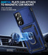 BaHaHoues Samsung Galaxy A15 5G Case - with Screen Protector & Slide Camera Lens Cover - Blue