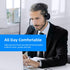 USB Headset with Microphone for PC, 3.5mm Jack 2 in 1 Wired Stereo Headphone with Volume Control