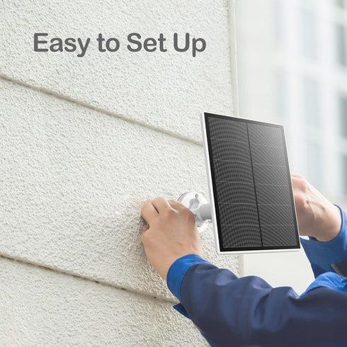 Sense-U Mini Solar Panel, 3.3w Charger with USB-B Output for Sense-U Outdoor Security Camera and 5V Devices