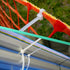 240Pcs Clear Cable Ties Mounts, 120Pcs 5.9'' Heavy Duty Zip Ties + 120Pcs 3/4" Adhesive Holders for Cord Organizer