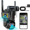 Dual Lens WiFi Security Camera Outdoor, PTZ Auto Tracking, HOM Security Surveillance System, Night Vision, 24/7