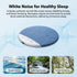 Tocualvoss Ultra-Thin Bluetooth Pillow Speaker,Mini Portable Under Pillow Speaker with White Noise Timer Wireless Sleep