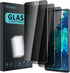 3 Pack Privacy Screen Protector for Samsung Galaxy S20 FE, Anti Spy Tempered Glass, 9H Hardness, Bubble Free,