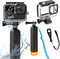 60M/196FT Waterproof Housing Case for Go Pro Hero12 Black/Hero11 Black/Hero10 Black/Hero9 Black, Protective Underwater
