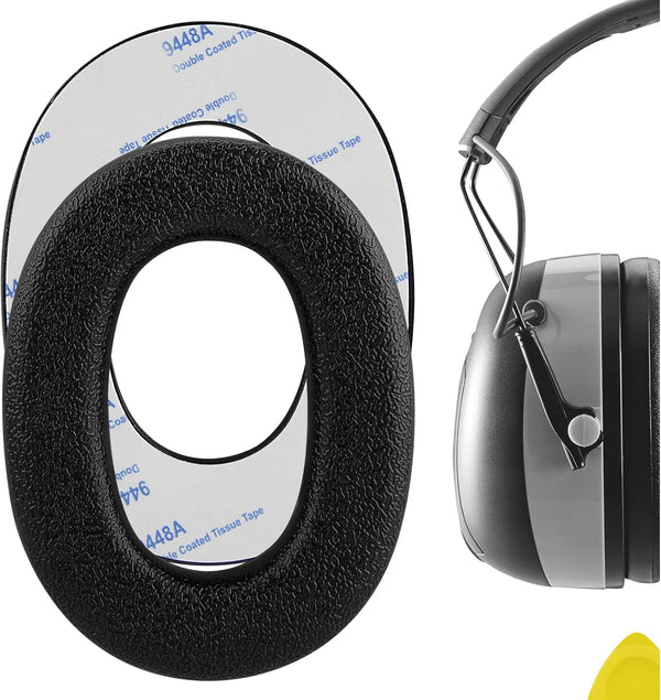 Geekria QuickFit Replacement Ear Pads for 3M WorkTunes Connect Peltor Sport Bull's Eye Headsets
