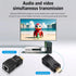 Eiszuso 5e/6, 2-Port RJ45 1080P 30m/98ft, Set PS4, HDMI Extender Over Cat HDMI to Ethernet Network Converter, Supports