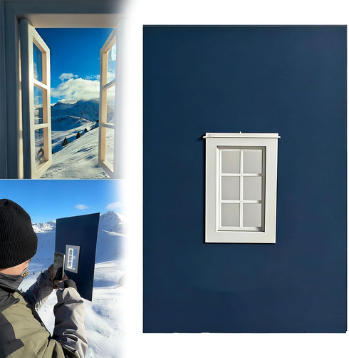 Generic 2026 New Creative Window Props, Portable Creative Window Frame Photography Props, Travel