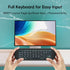iPazzPort 2.4G T95 X96, Backlit Remote Control with Keyboard for TV Box, Air Mouse Remote for Android TV Box MXQ