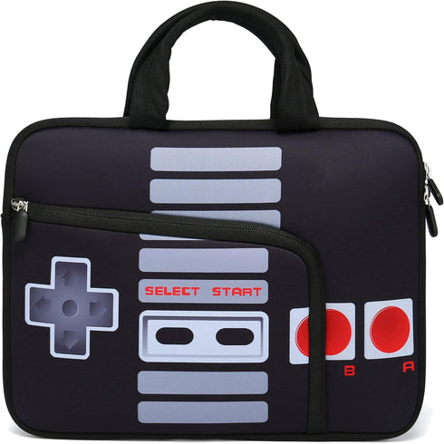 11.6" 12.2 inches Laptop Sleeve Case, Waterproof Neoprene Handle Sleeve for Kids, Men, Women with Two Pockets