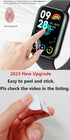 5Pcs Hydrogel Screen Protector for Amazfit Active - 1.75" Smartwatch Soft HD Clear TPU Film, Easy Installation