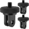 BENACES 3 Pack Camera Tripod Mount Adapters, Aluminum Standard 1/4"-20 Camera Screw Converter