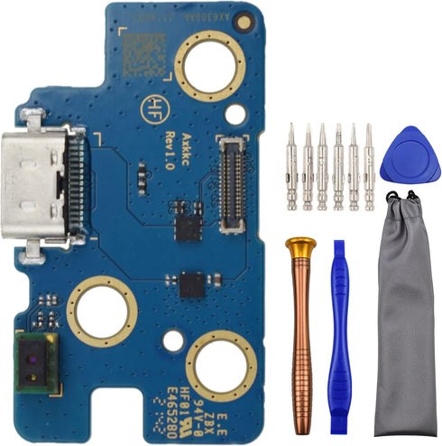 USB Charging Port Replacement for Samsung Galaxy Tab A8 10.5 (2021) SM-X200 with Sensor and Tool Kit