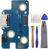 USB Charging Port Replacement for Samsung Galaxy Tab A8 10.5 (2021) SM-X200 with Sensor and Tool Kit