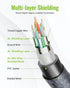 8K 1FT, 2.1 8K@60Hz 4K@120Hz, 48Gbps HDMI Extension Cable HDMI Extender Support High Speed HDMI Male to Female Adapter
