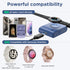 Portable Watch Charger for Samsung, 2000mAh 2-in-1 Magnetic Charger, Travel Wireless Power Bank for Galaxy Watch 6/6