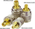 Superbat UHF to SMA Adapter, UHF Male/Female to SMA Male/Female Connector RF Coax Coaxial Adapter Kit