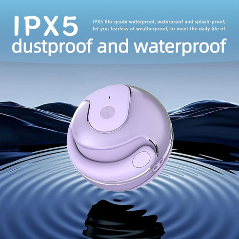 URIZONS Ball Shape Earhook TWS Gaming On Ear Earbuds, Wireless Earphones with Low-Latency and Charging Case, Bluetooth